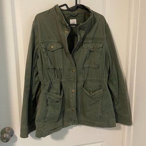 GAP, M, Green, Army Jacket